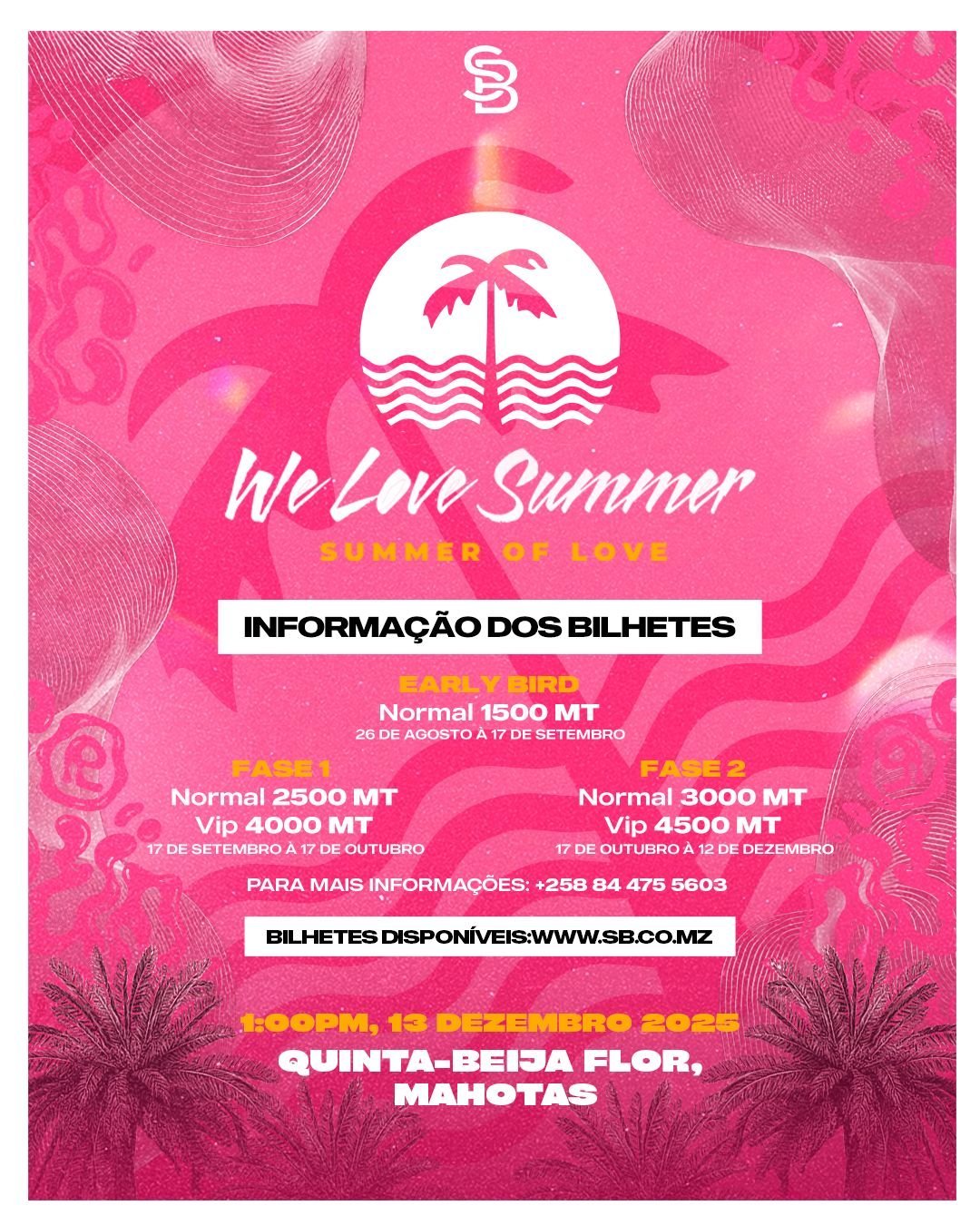 We Love Summer — Summer of Love (cartaz)